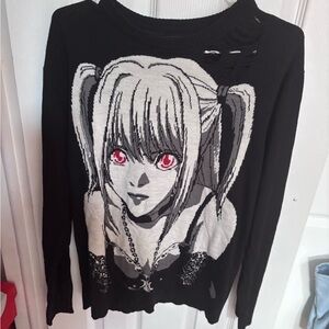 Black Crewneck Sweater - XS